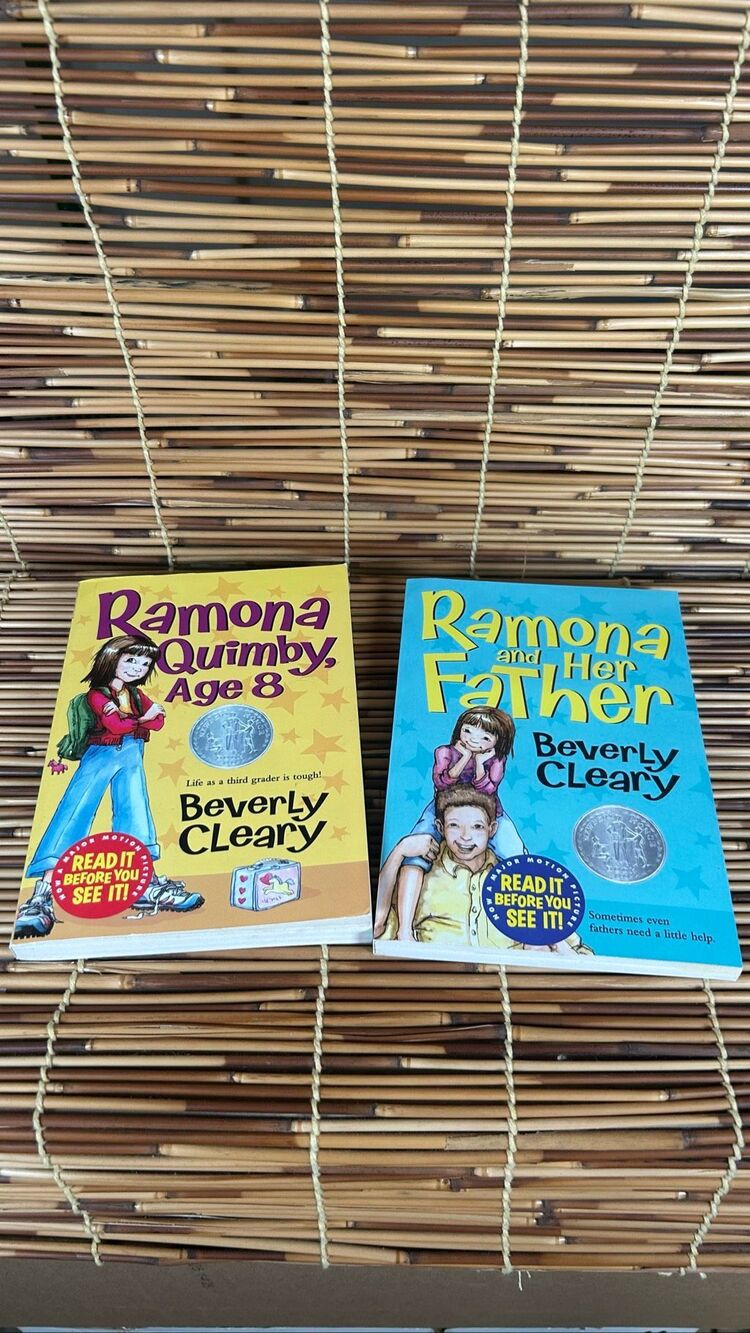 Ramona Set of 2 Beverly Cleary Age 8 Ramona and Her Father